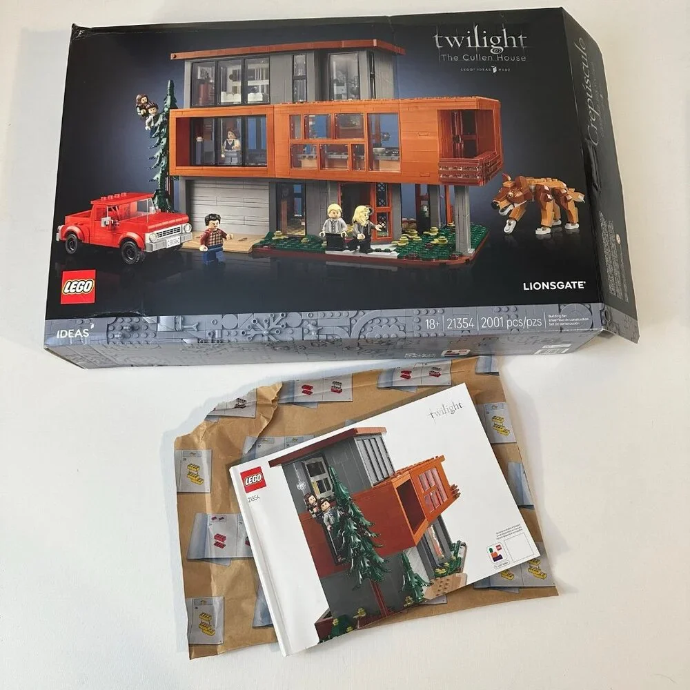 BOX / BOOKLET ONLY LEGO TWILIGHT - CULLEN HOUSE -